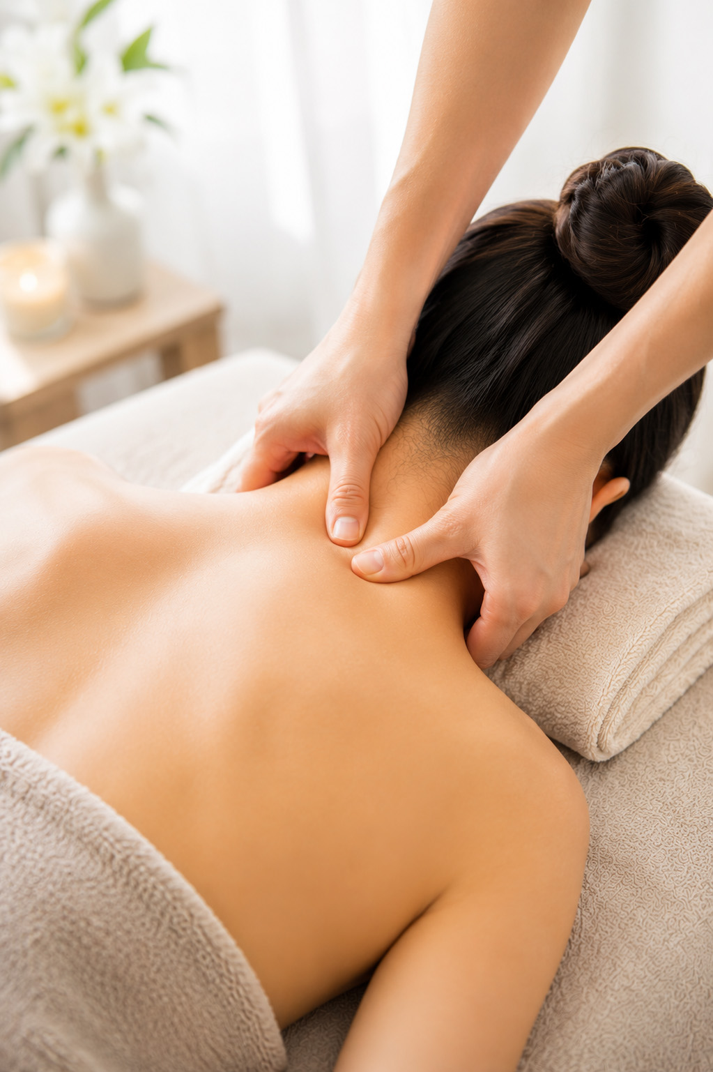 Nackenmassage